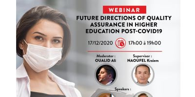 Webinar : Orientations futures de l'assurance qualité dans l'enseignement supérieur post-Covid19