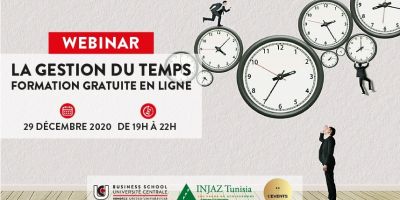 Webinar : La Gestion du temps formation gratuite en ligne 