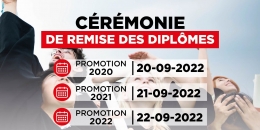 cérémonie de remise des diplômes